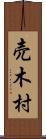 売木村 Scroll
