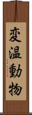 変温動物 Scroll