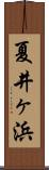 夏井ヶ浜 Scroll