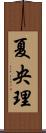 夏央理 Scroll