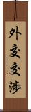 外交交渉 Scroll