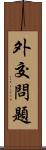 外交問題 Scroll