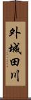 外城田川 Scroll