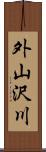 外山沢川 Scroll
