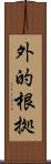 外的根拠 Scroll