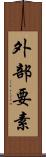 外部要素 Scroll