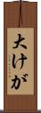 大けが Scroll