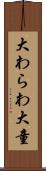 大わらわ Scroll