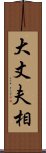 大丈夫相 Scroll