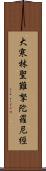 大寒林聖難拏陀羅尼經 Scroll