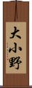 大小野 Scroll