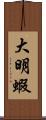 大明蝦 Scroll