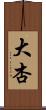 大杏 Scroll