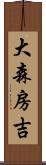 大森房吉 Scroll