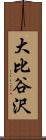 大比谷沢 Scroll