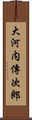 大河内傳次郎 Scroll