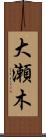 大瀬木 Scroll