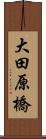 大田原橋 Scroll