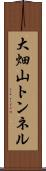 大畑山トンネル Scroll