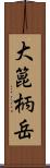 大箟柄岳 Scroll