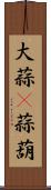 大蒜(P) Scroll