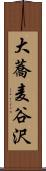 大蕎麦谷沢 Scroll