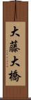 大藤大橋 Scroll