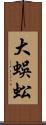 大蜈蚣 Scroll