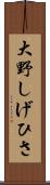 大野しげひさ Scroll