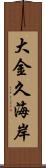 大金久海岸 Scroll