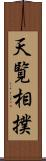 天覧相撲 Scroll