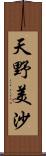 天野美沙 Scroll