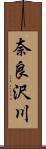 奈良沢川 Scroll