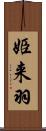 姫来羽 Scroll