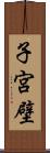 子宮壁 Scroll