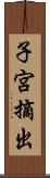 子宮摘出 Scroll