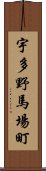 宇多野馬場町 Scroll