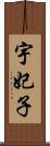 宇妃子 Scroll