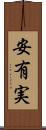 安有実 Scroll