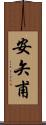 安矢甫 Scroll