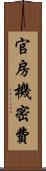 官房機密費 Scroll