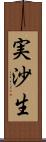 実沙生 Scroll