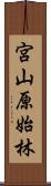 宮山原始林 Scroll