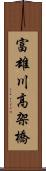 富雄川高架橋 Scroll