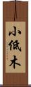 小低木 Scroll