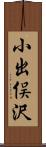 小出俣沢 Scroll