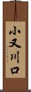 小又川口 Scroll