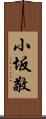 小坂敬 Scroll