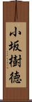 小坂樹徳 Scroll