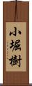 小堀樹 Scroll